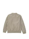 Guess Logo-plaque Jacket In Neutral