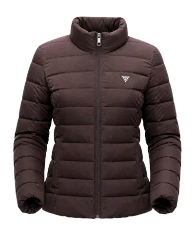Guess Long Sleeve Jacket In Purple