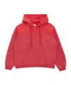 Guess Long-sleeved Hoodie In Red