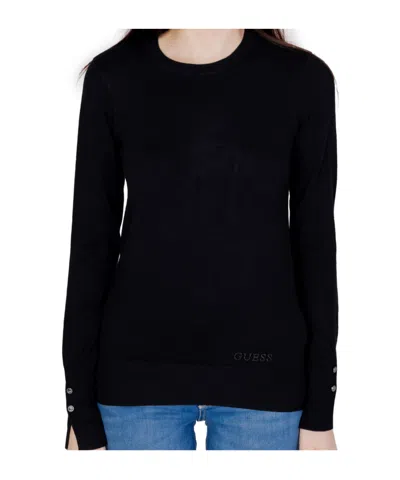Guess Long-sleeve T-shirt In Black