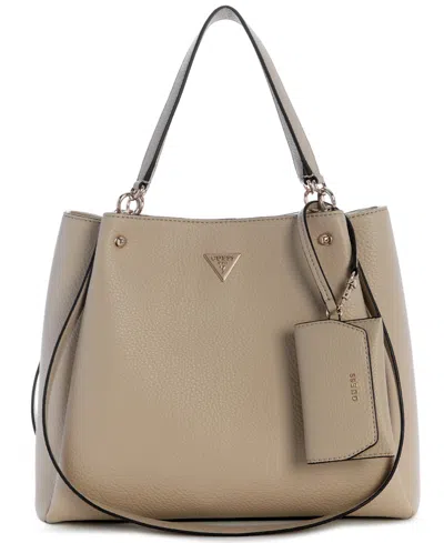 Guess Lorella Girlfriend Medium Tote Handbag In Neutral