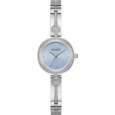 Guess Lovey Crystal Bracelet Watch, 27mm In Multi