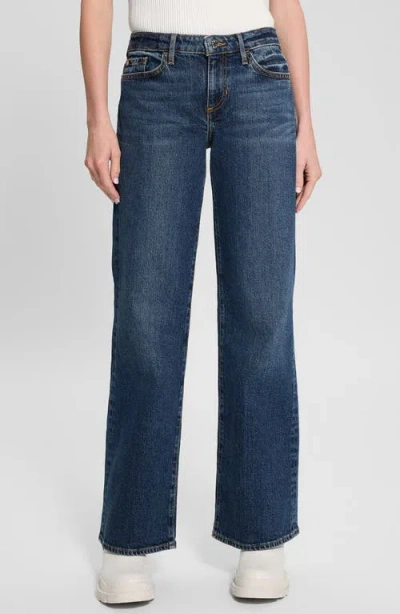 Guess Low Rise Slouchy Straight Leg Jeans In Mots