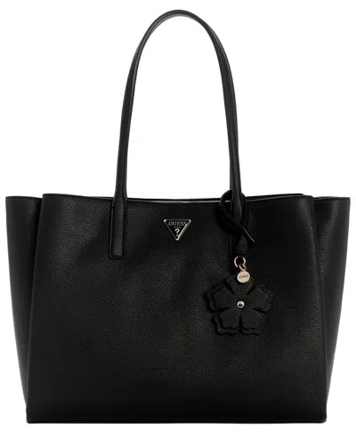 Guess Lucci Girlfriend Large Tote Bag In Black