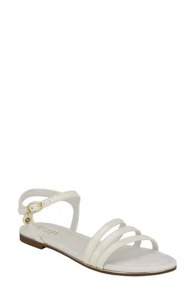 Guess Lyndy Sandal In White