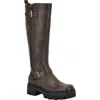 Guess Lynnie Knee High Boot In Brown