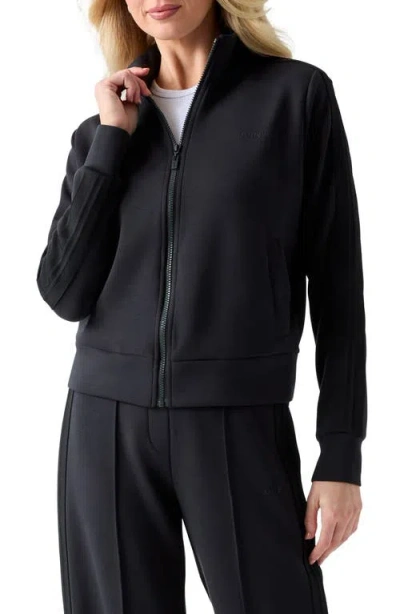 Guess Lyra High Neck Jacket In Black