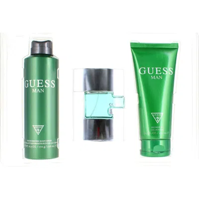 Guess Man Eau De Toilette Set $104 Value In Green