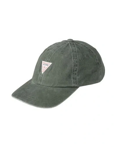Guess Man Hat Military Green Size Onesize Cotton