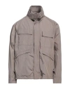 Guess Man Jacket Lead Size L Polyamide In Grey