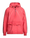 Guess Man Jacket Red Size S Nylon