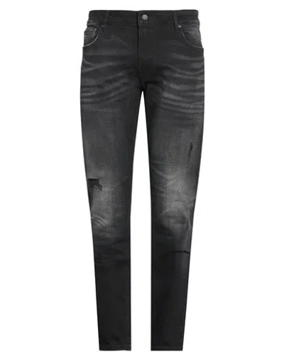 Guess Man Jeans Black Size 29w-32l Cotton, Elastane