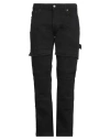 Guess Man Jeans Black Size 34w-32l Cotton, Elastomultiester, Elastane In Black