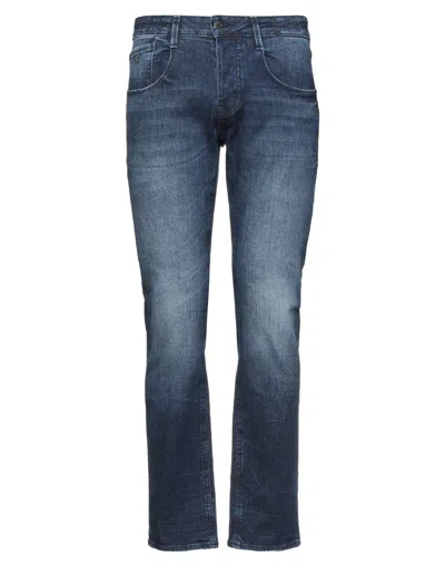 Guess Man Jeans Blue Size 28 Cotton, Elastane