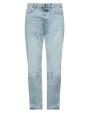 Guess Man Denim Pants Blue Size 32 Cotton In Blue