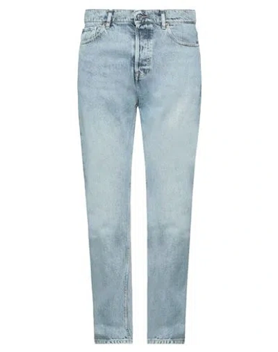 Guess Man Denim Pants Blue Size 32 Cotton