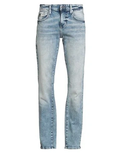 Guess Man Jeans Blue Size 29 Cotton, Elastane