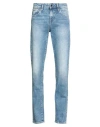 Guess Man Jeans Blue Size 27w-32l Cotton, Elastomultiester, Elastane