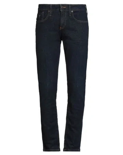 Guess Man Jeans Blue Size 30 Cotton, Elastane
