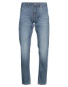 Guess Man Jeans Blue Size 30w-32l Cotton, Modal, Silk, Polyester, Elastane In Blue