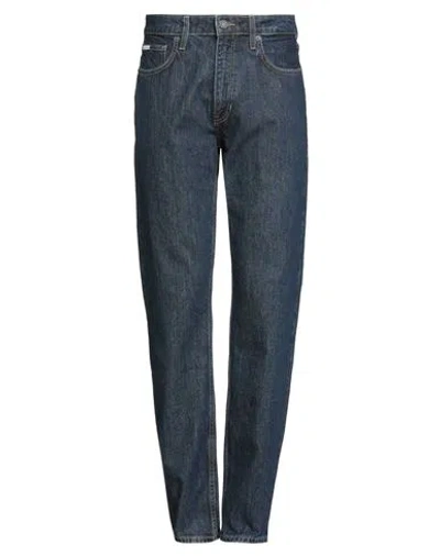 Guess Man Jeans Blue Size 30w-32l Cotton