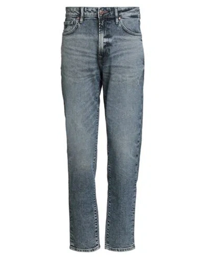 Guess Man Jeans Blue Size 31w-31l Cotton, Elastane