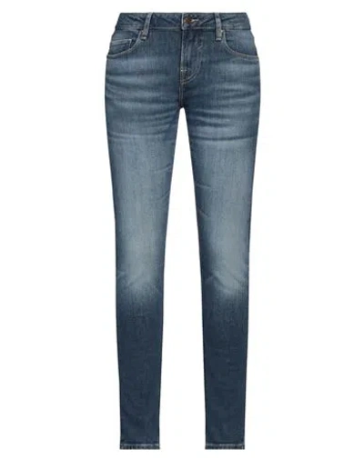Guess Man Jeans Blue Size 34w-32l Cotton, Elastane