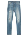 Guess Man Jeans Blue Size 34w-34l Cotton, Elastane In Blue
