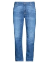 Guess Man Jeans Blue Size 42w-32l Cotton, Lyocell, Elastomultiester, Elastane In Blue