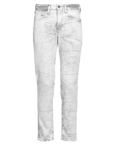 Guess Man Jeans Light Grey Size 32w-32l Cotton, Polyester, Elastane