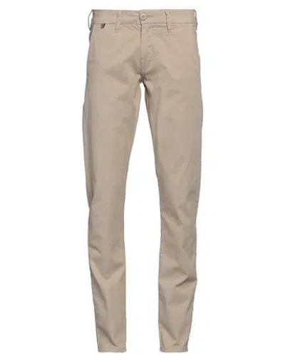Guess Man Pants Beige Size 28w-32l Cotton, Elastane