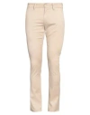 Guess Man Pants Beige Size 29w-32l Lyocell, Cotton, Elastomultiester, Elastane In Beige