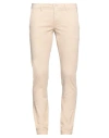 Guess Man Pants Beige Size 34w-32l Cotton, Elastane