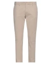 Guess Man Pants Beige Size 38w-30l Cotton, Elastane