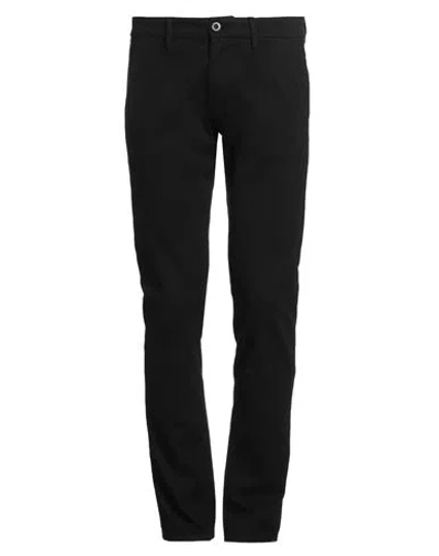 Guess Man Pants Black Size 30w-32l Cotton, Elastane