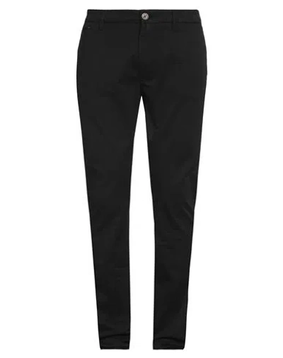 Guess Man Pants Black Size 30w-34l Cotton, Elastane