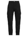 Guess Man Pants Black Size 33 Cotton, Elastane