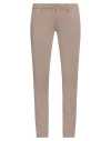 Guess Man Pants Khaki Size 28w-32l Lyocell, Cotton, Elastane In Beige