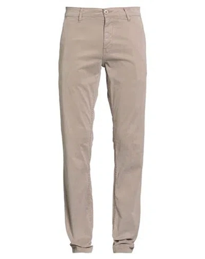 Guess Man Pants Khaki Size 31w-34l Lyocell, Cotton, Elastane In Neutral