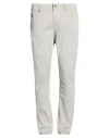Guess Man Pants Light Grey Size 32 Cotton, Elastane In Gray