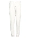 Guess Man Pants Light Grey Size L Cotton, Elastane In Grey
