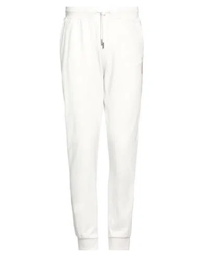 Guess Man Pants Light Grey Size L Cotton, Elastane