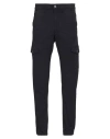 Guess Man Pants Midnight Blue Size 28 Cotton, Elastane, Soft Leather