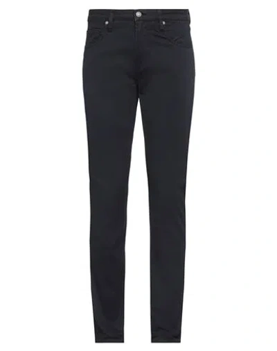 Guess Man Pants Midnight Blue Size 30w-32l Cotton, Elastane