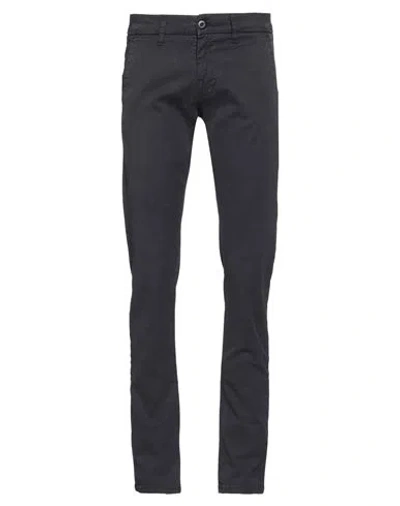 Guess Man Pants Midnight Blue Size 32w-32l Cotton, Elastane