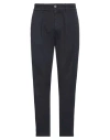 Guess Man Pants Midnight Blue Size 31 Cotton, Elastane In Blue