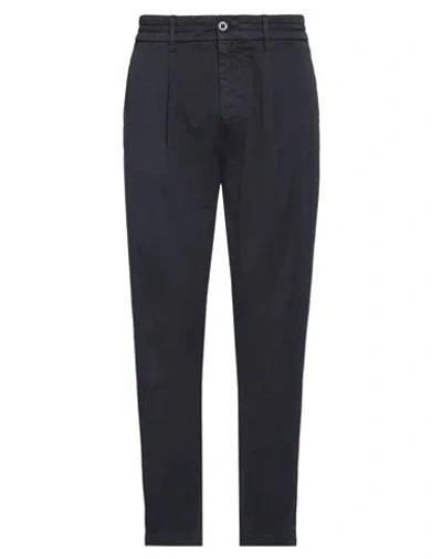 Guess Man Pants Midnight Blue Size 31w-30l Cotton, Elastane