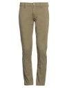 Guess Man Pants Military Green Size 29w-30l Cotton, Elastane