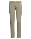 Guess Man Pants Military Green Size 29w-32l Cotton, Elastane In Green
