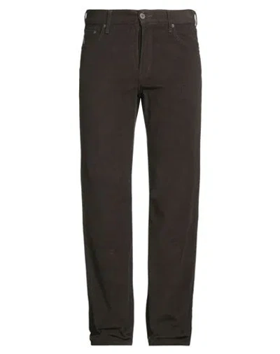 Guess Man Pants Military Green Size 30 Cotton In Brown